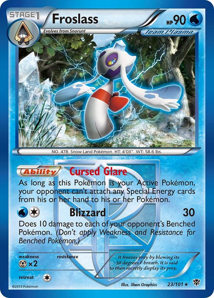 Froslass (Team Plasma), Plasma Blast 23/101