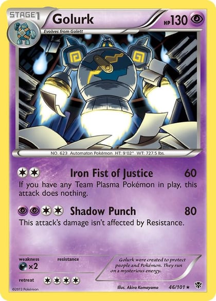 Golurk, Plasma Blast 46/101