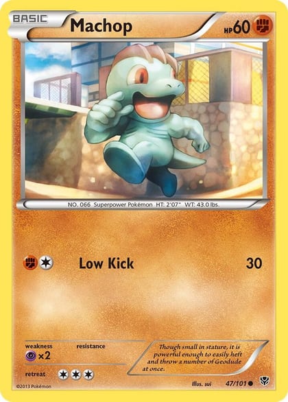 Machop, Plasma Blast 47/101