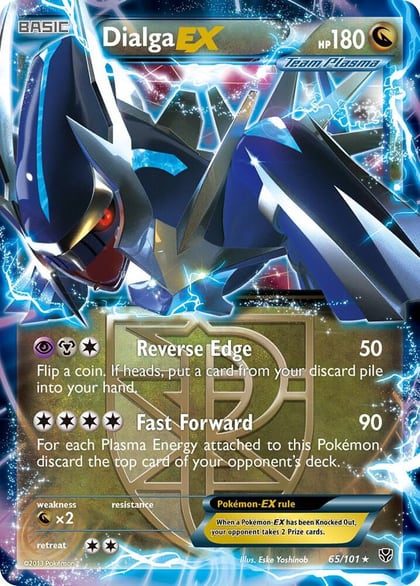 Dialga EX (Team Plasma), Plasma Blast 65/101