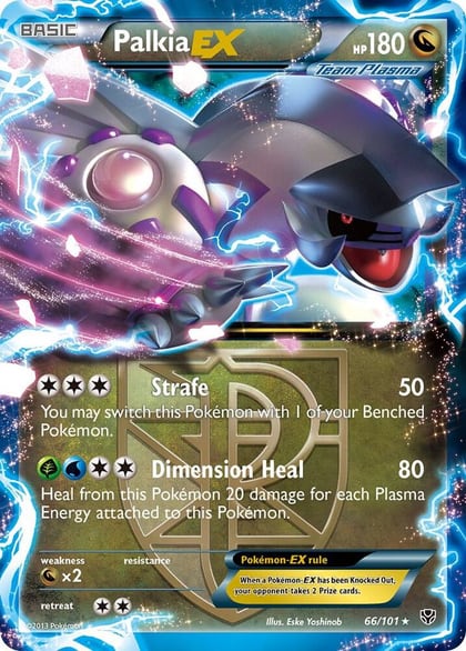 Palkia EX (Team Plasma), Plasma Blast 66/101
