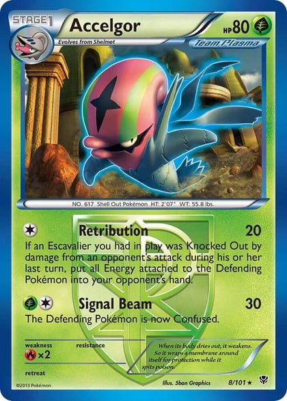 Accelgor (Team Plasma), Plasma Blast 8/101