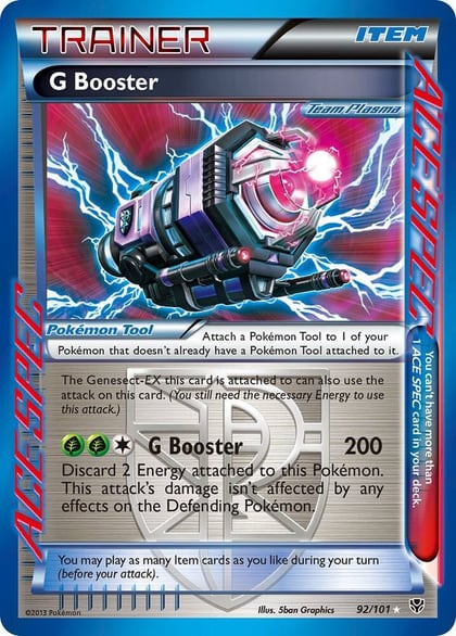 G Booster (Team Plasma), Plasma Blast 92/101