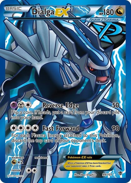 Dialga EX (Team Plasma) (99 Full Art), Plasma Blast 99/101