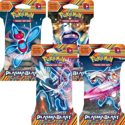 Plasma Blast Sleeved Booster Pack Art Bundle [Set of 4], Plasma Blast P276604