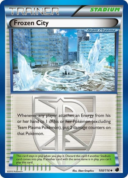 Frozen City (Team Plasma), Plasma Freeze 100/116