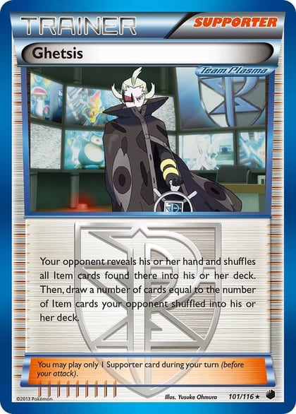 Ghetsis (Team Plasma), Plasma Freeze 101/116