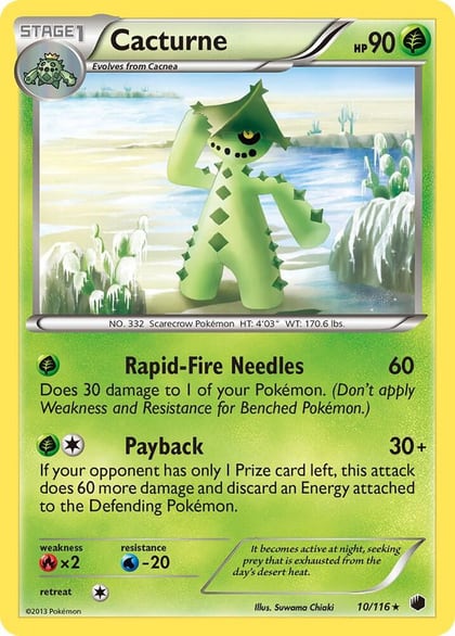 Cacturne, Plasma Freeze 10/116