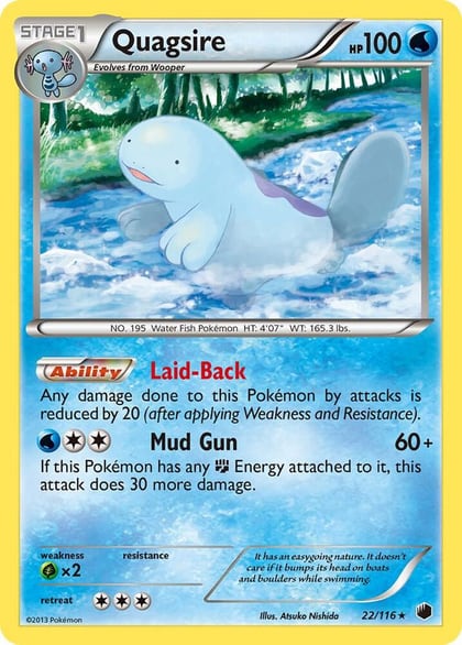 Quagsire, Plasma Freeze 22/116