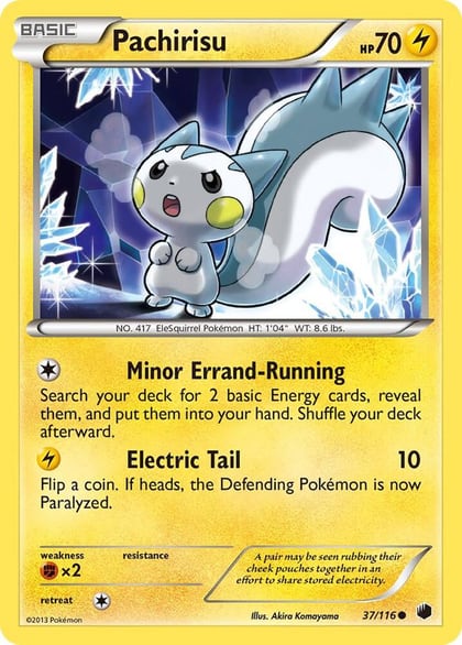 Pachirisu, Plasma Freeze 37/116