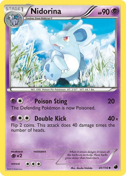Nidorina, Plasma Freeze 41/116