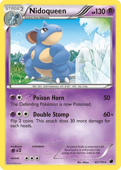 Nidoqueen, Plasma Freeze 42/116