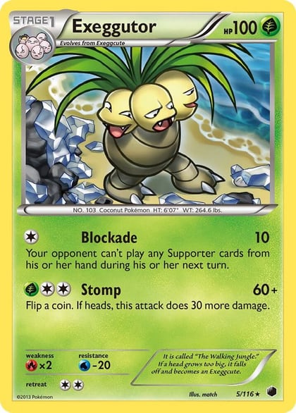 Exeggutor, Plasma Freeze 5/116