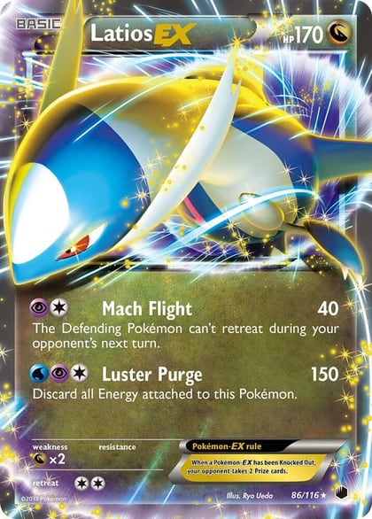 Latios EX, Plasma Freeze 86/116