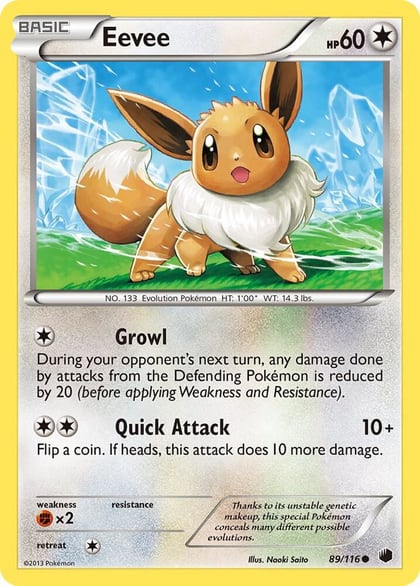 Eevee (89), Plasma Freeze 89/116