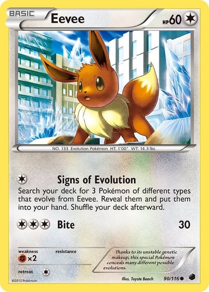 Eevee (90), Plasma Freeze 90/116