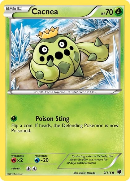 Cacnea, Plasma Freeze 9/116