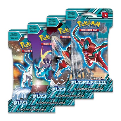 Plasma Freeze Sleeved Booster Pack Art Bundle [Set of 4], Plasma Freeze P276602