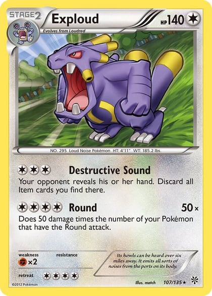 Exploud, Plasma Storm 107/135