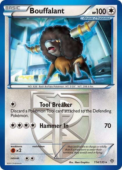 Bouffalant (Team Plasma), Plasma Storm 114/135