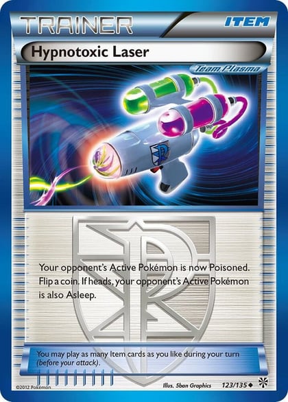 Hypnotoxic Laser (Team Plasma), Plasma Storm 123/135