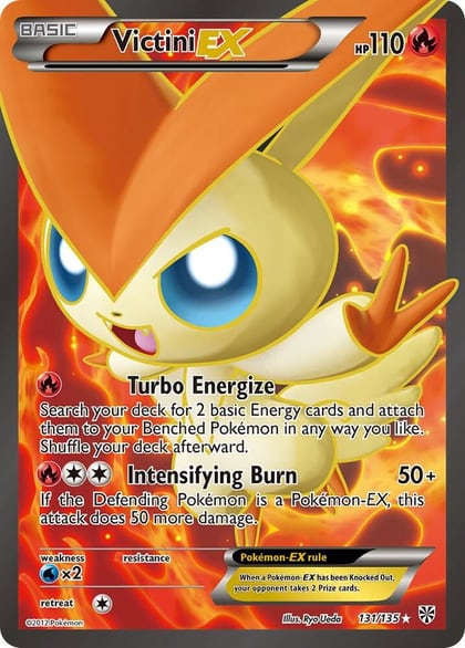 Victini EX (131 Full Art), Plasma Storm 131/135
