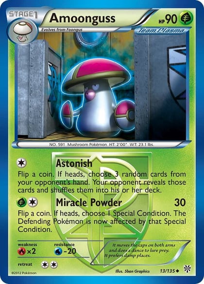 Amoonguss (Team Plasma), Plasma Storm 13/135