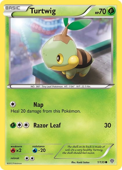 Turtwig, Plasma Storm 1/135