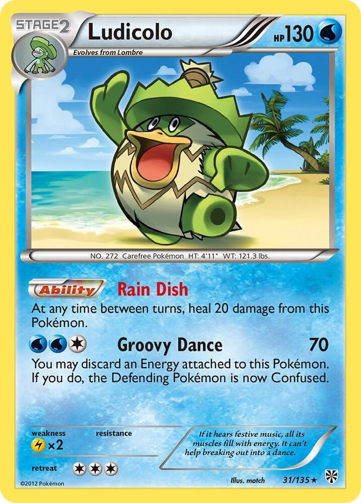 Ludicolo, Plasma Storm 31/135