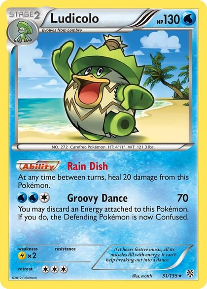 Ludicolo, Plasma Storm 31/135