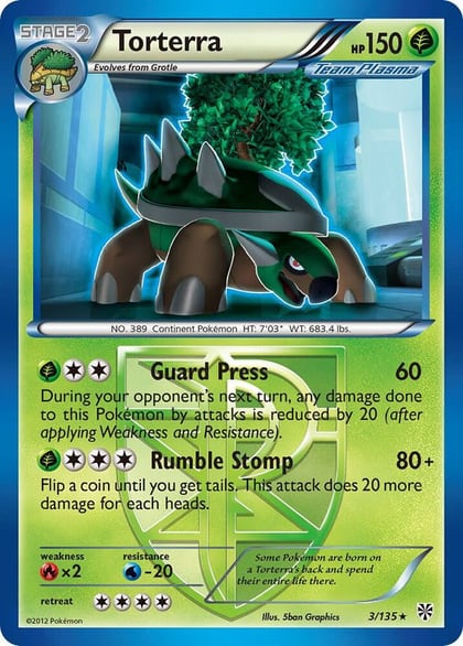 Torterra (Team Plasma), Plasma Storm 3/135