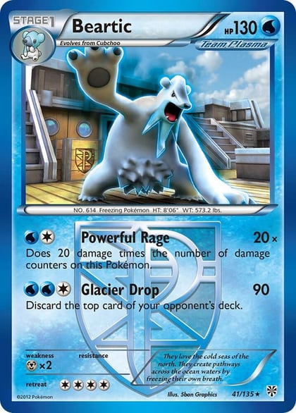 Beartic (Team Plasma), Plasma Storm 41/135
