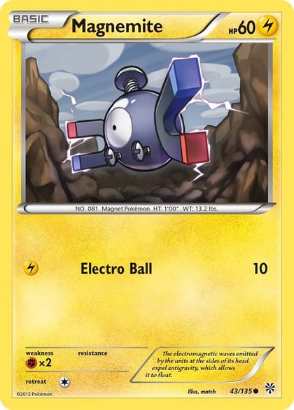 Magnemite (43), Plasma Storm 43/135