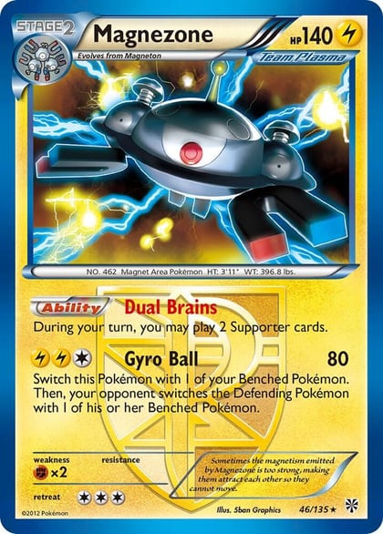 Magnezone (Team Plasma), Plasma Storm 46/135