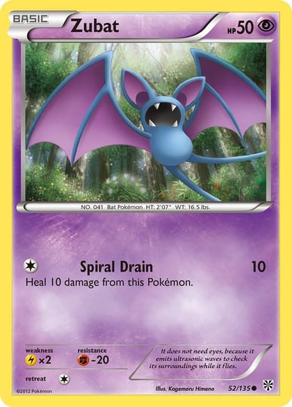 Zubat (52), Plasma Storm 52/135