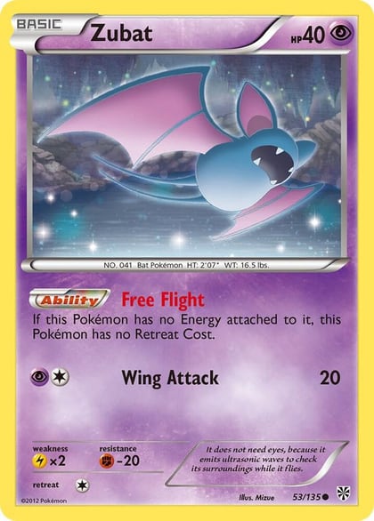 Zubat (53), Plasma Storm 53/135