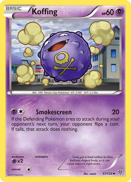 Koffing (57), Plasma Storm 57/135