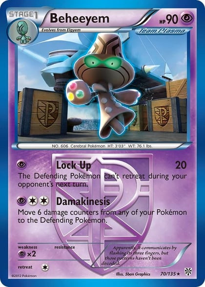 Beheeyem (Team Plasma), Plasma Storm 70/135