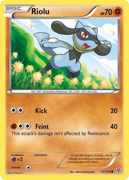 Riolu (76), Plasma Storm 76/135