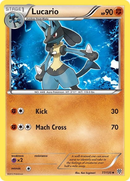 Lucario (77), Plasma Storm 77/135
