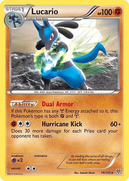 Lucario (78), Plasma Storm 78/135