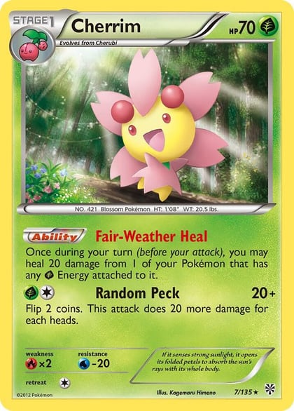 Cherrim, Plasma Storm 7/135