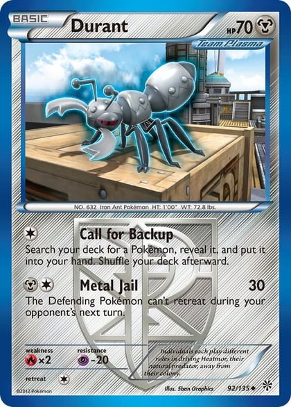 Durant (Team Plasma) (92), Plasma Storm 92/135