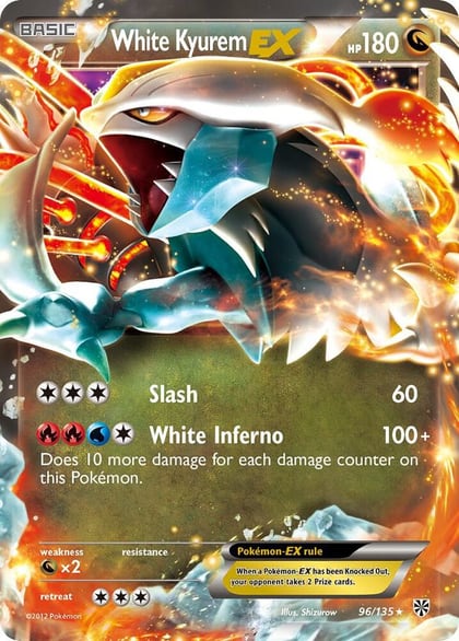 White Kyurem EX, Plasma Storm 96/135