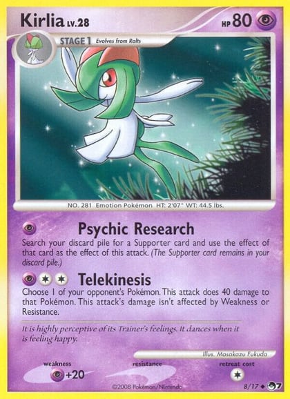 Kirlia, POP Series 7 008/017