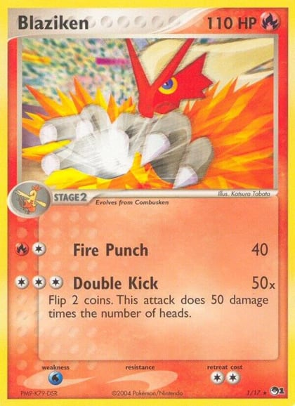 Blaziken, POP Series 1 001/017
