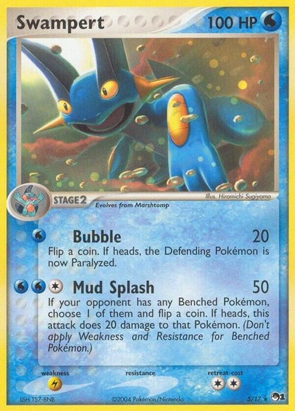 Swampert, POP Series 1 005/017