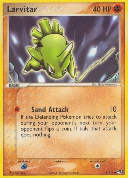 Larvitar, POP Series 1 011/017
