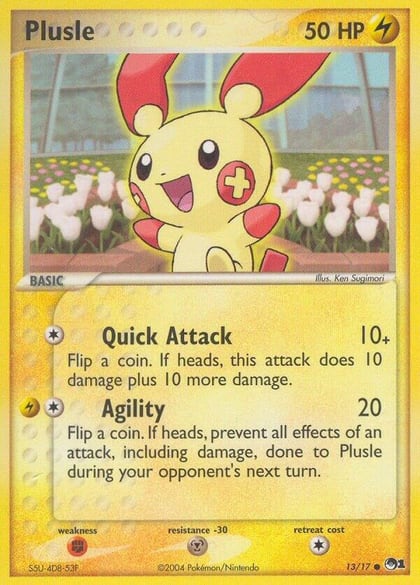 Plusle, POP Series 1 013/017
