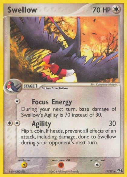 Swellow, POP Series 1 015/017